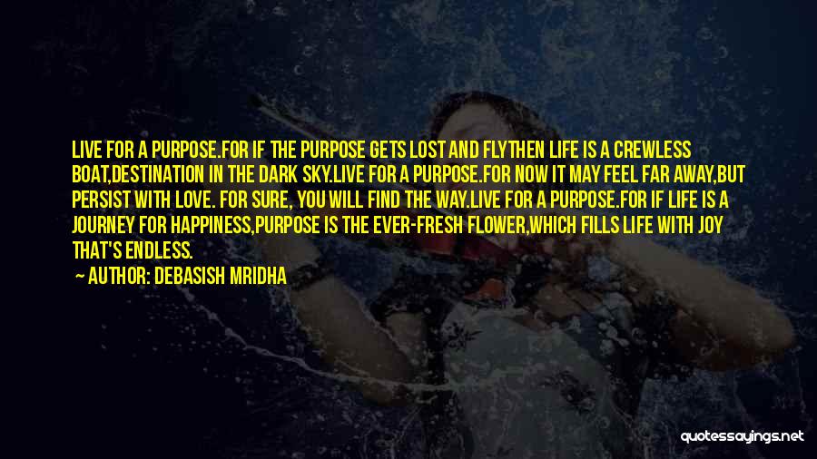 Find Purpose In Life Quotes By Debasish Mridha