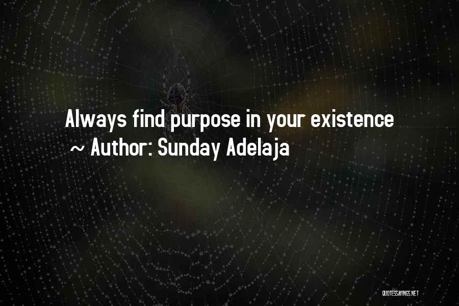 Find Purpose In Life Quotes By Sunday Adelaja