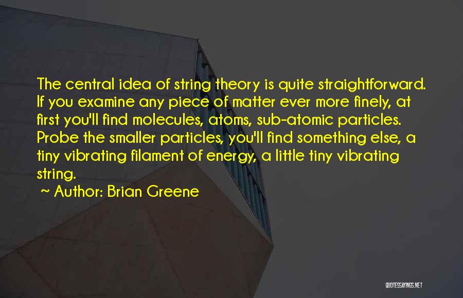 Find String With Quotes By Brian Greene
