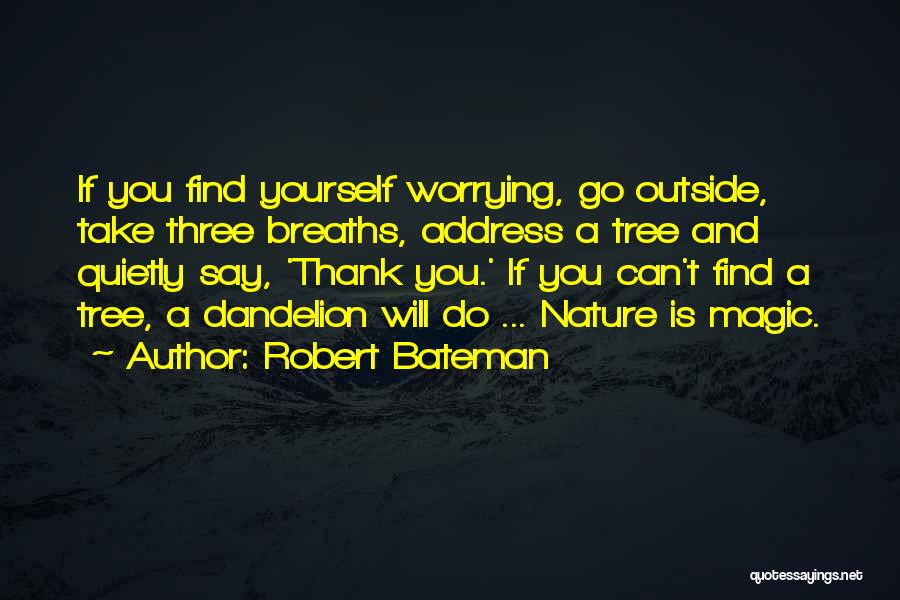 Find Thank You Quotes By Robert Bateman