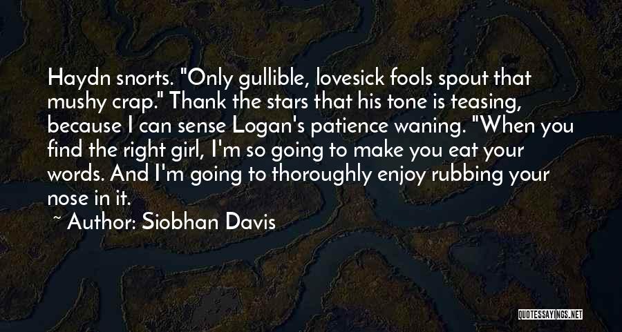 Find Thank You Quotes By Siobhan Davis