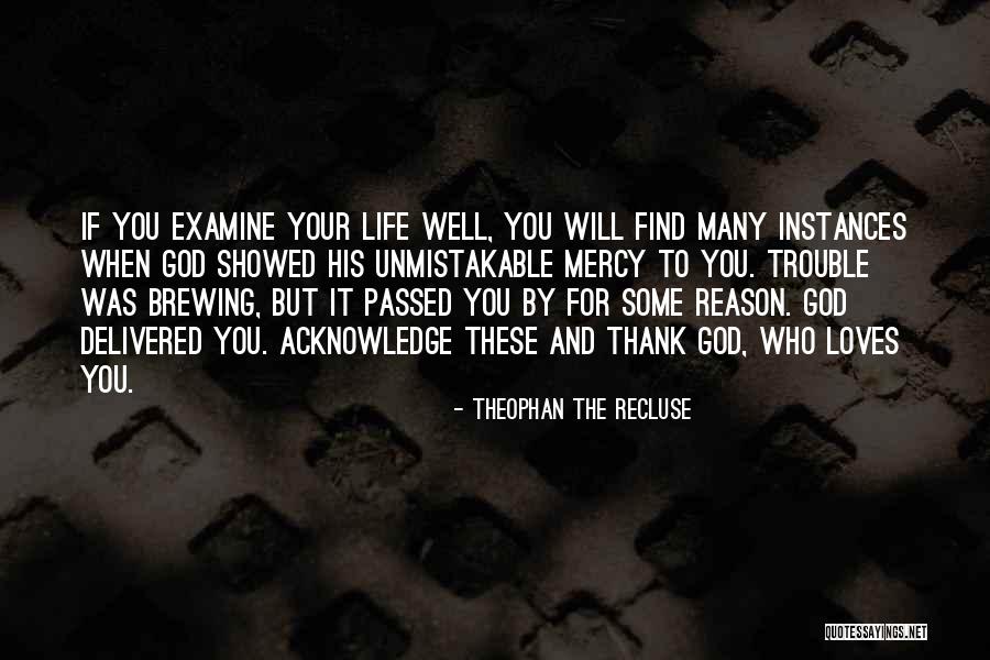Find Thank You Quotes By Theophan The Recluse Find Thank You Quotes By Theophan The Recluse