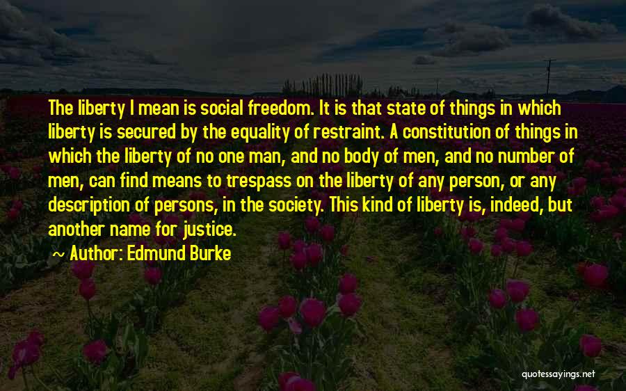 Find That One Person Quotes By Edmund Burke