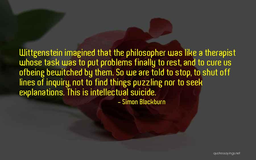 Find The Cure Quotes By Simon Blackburn Find The Cure Quotes By Simon Blackburn