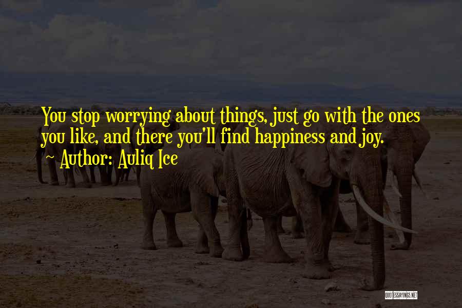 Find The Happiness Quotes By Auliq Ice