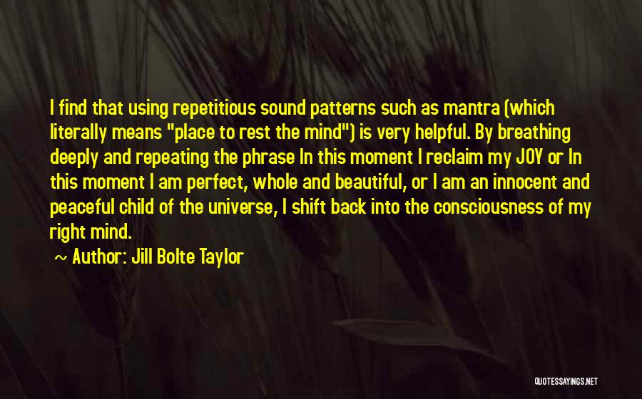 Find The Joy Quotes By Jill Bolte Taylor