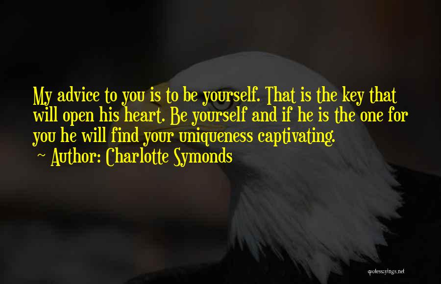 Find The Key To My Heart Quotes By Charlotte Symonds