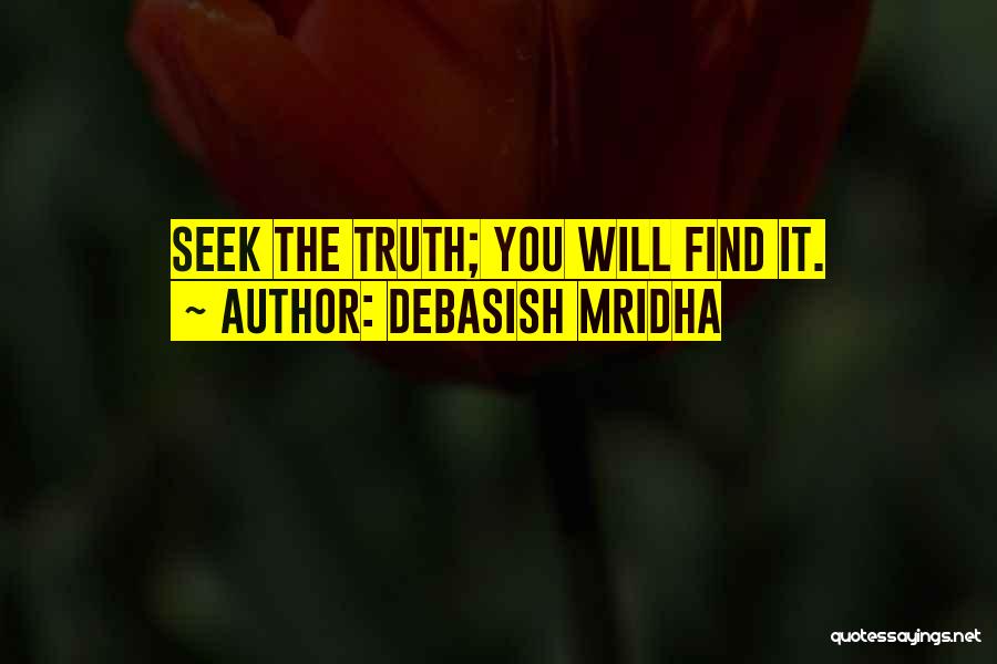 Find The Quotes By Debasish Mridha