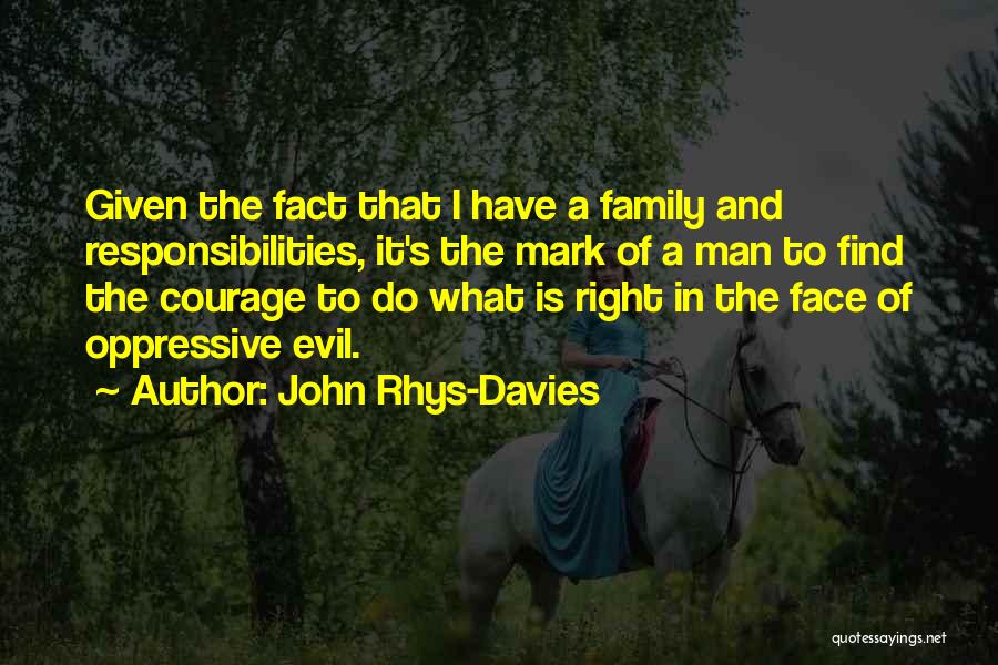 Find The Right Man Quotes By John Rhys-Davies