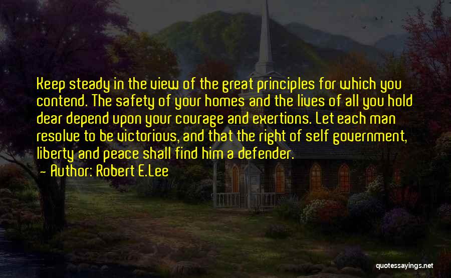 Find The Right Man Quotes By Robert E.Lee