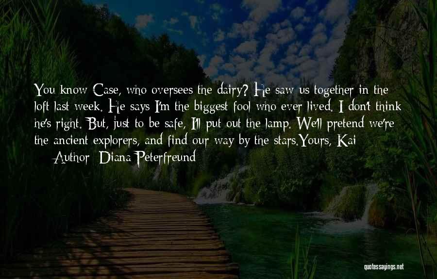 Find The Right Way Quotes By Diana Peterfreund