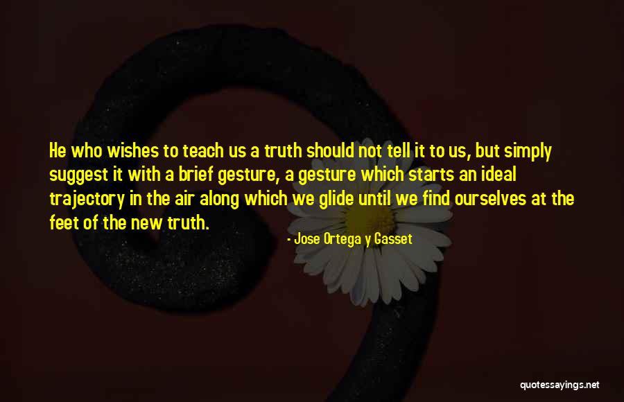 Find The Truth Quotes By Jose Ortega Y Gasset