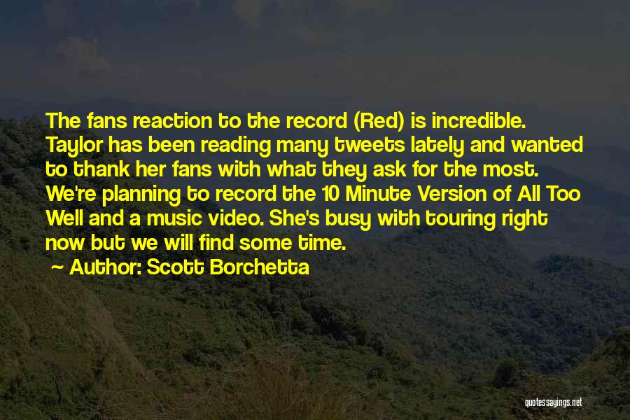 Find Time For Her Quotes By Scott Borchetta