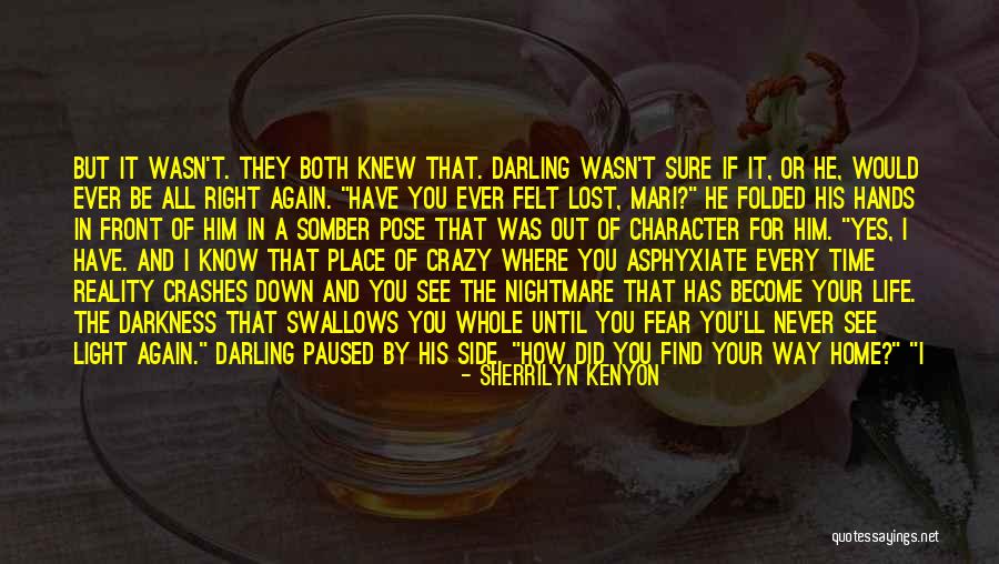 Find Where You Lost Quotes By Sherrilyn Kenyon Find Where You Lost Quotes By Sherrilyn Kenyon