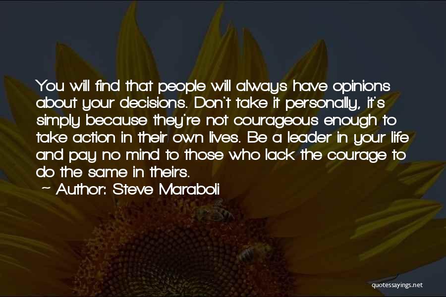Find Your Courage Quotes By Steve Maraboli