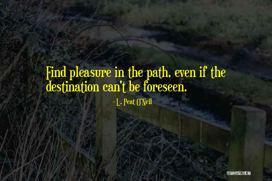 Find Your Destination Quotes By L. Peat O'Neil Find Your Destination Quotes By L. Peat O'Neil