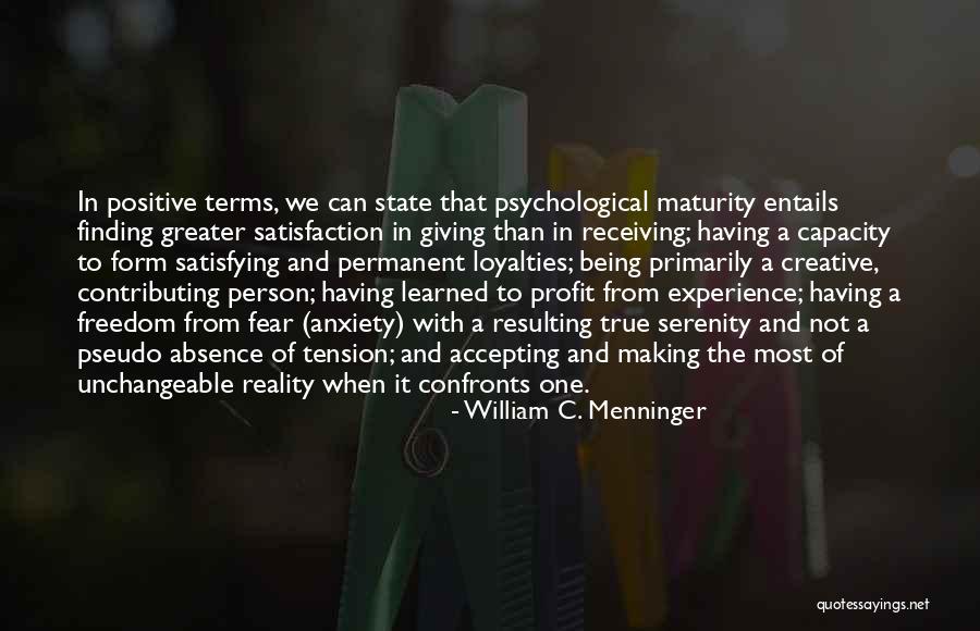 Finding A Form Quotes By William C. Menninger Finding A Form Quotes By William C. Menninger