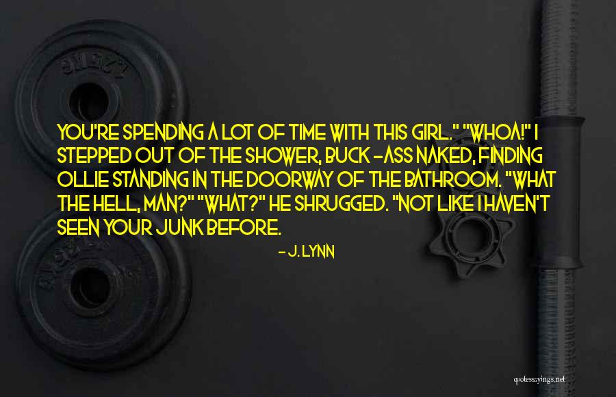 Finding A Girl You Like Quotes By J. Lynn