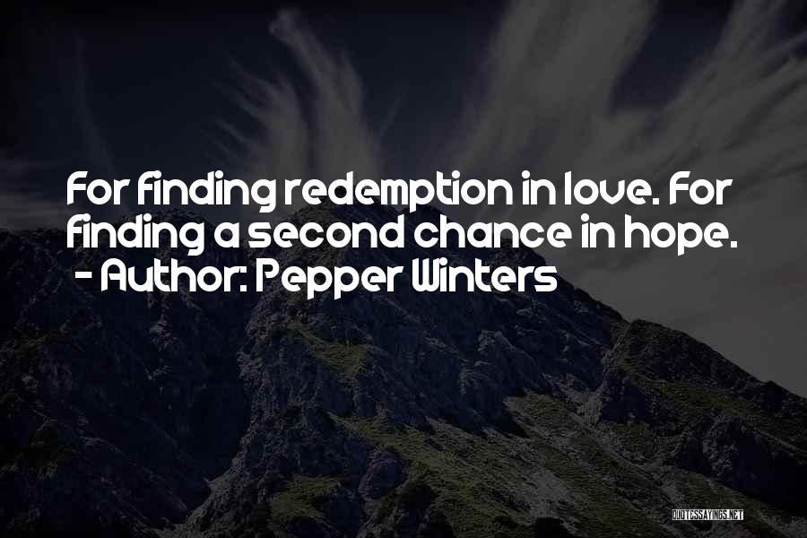 Finding A Second Love Quotes By Pepper Winters