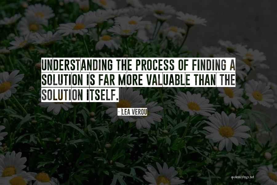 Finding A Solution Quotes By Lea Verou