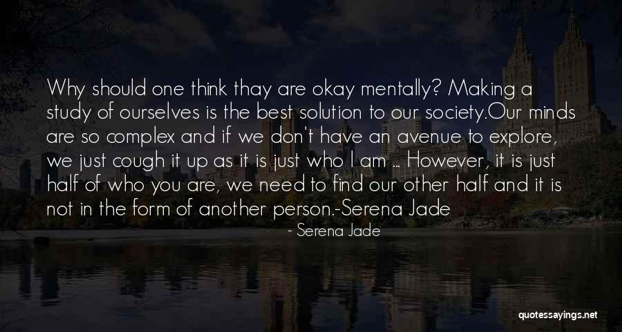 Finding A Solution Quotes By Serena Jade