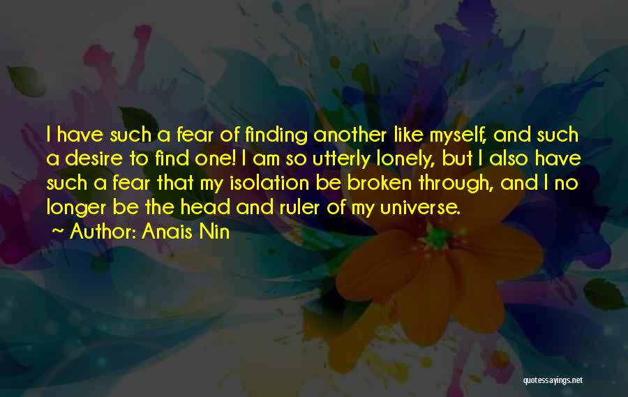 Finding Another Love Quotes By Anais Nin