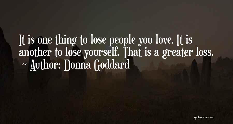 Finding Another Love Quotes By Donna Goddard