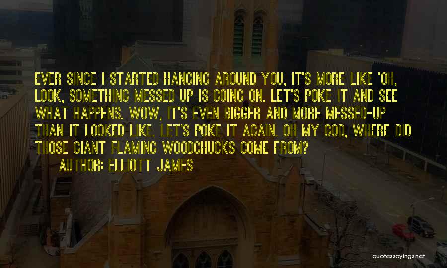 Finding God Again Quotes By Elliott James