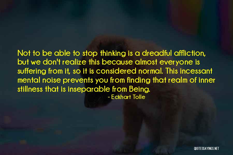 Finding Inner Self Quotes By Eckhart Tolle