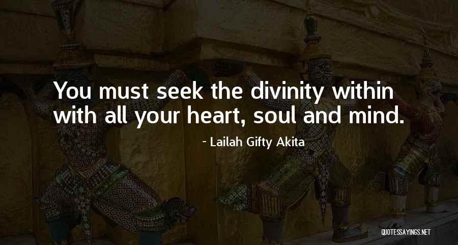 Finding Inner Self Quotes By Lailah Gifty Akita