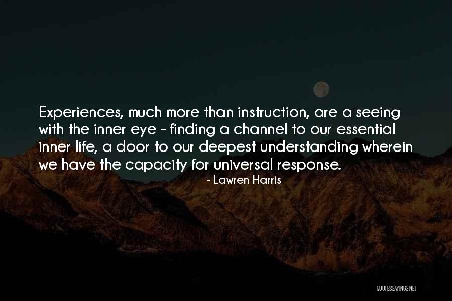 Finding Inner Self Quotes By Lawren Harris