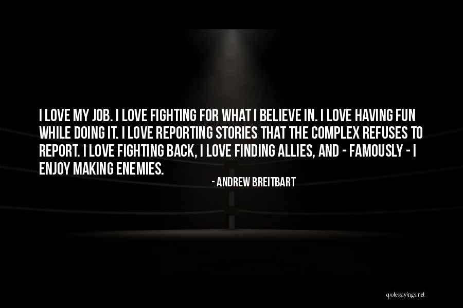 Finding Job Quotes By Andrew Breitbart