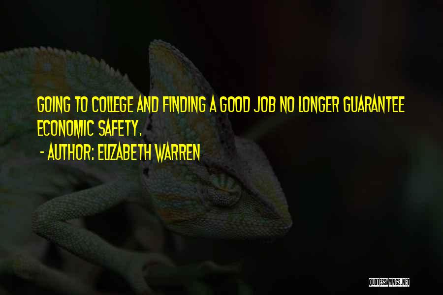 Finding Job Quotes By Elizabeth Warren