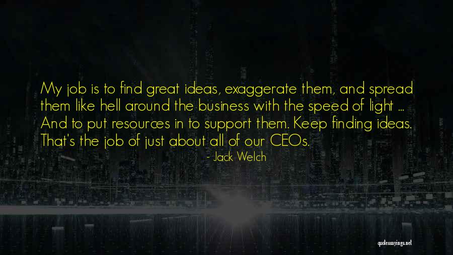 Finding Job Quotes By Jack Welch