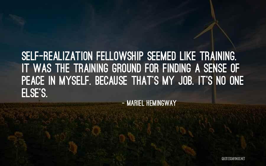 Finding Job Quotes By Mariel Hemingway