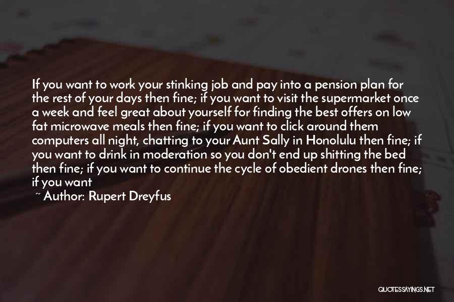Finding Job Quotes By Rupert Dreyfus