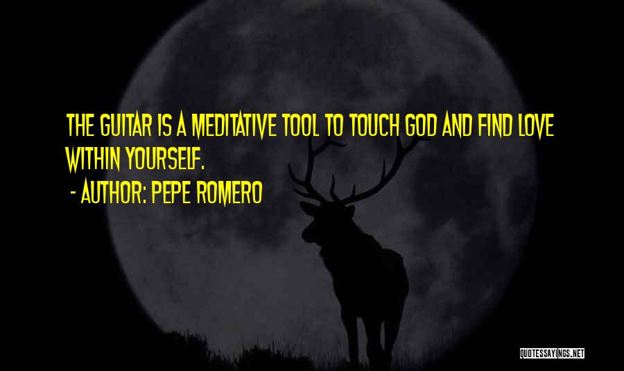 Finding Love And God Quotes By Pepe Romero