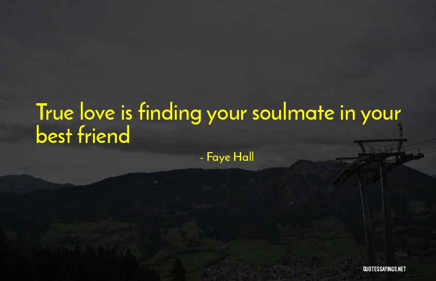 Finding My Soulmate Quotes By Faye Hall