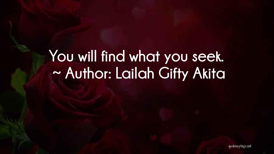 Finding My Soulmate Quotes By Lailah Gifty Akita