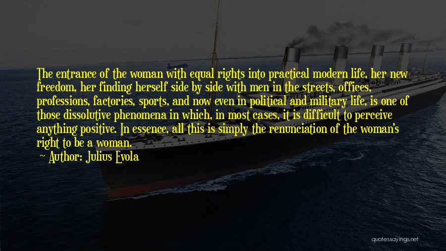 Finding New Life Quotes By Julius Evola