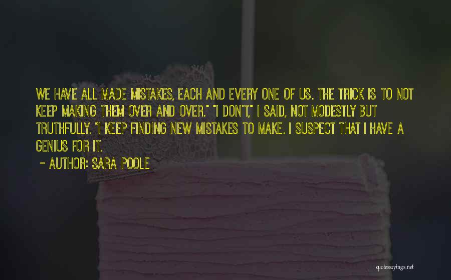 Finding New One Quotes By Sara Poole