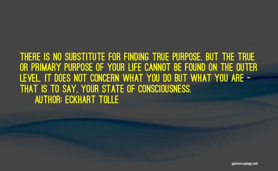 Finding One's Purpose Quotes By Eckhart Tolle