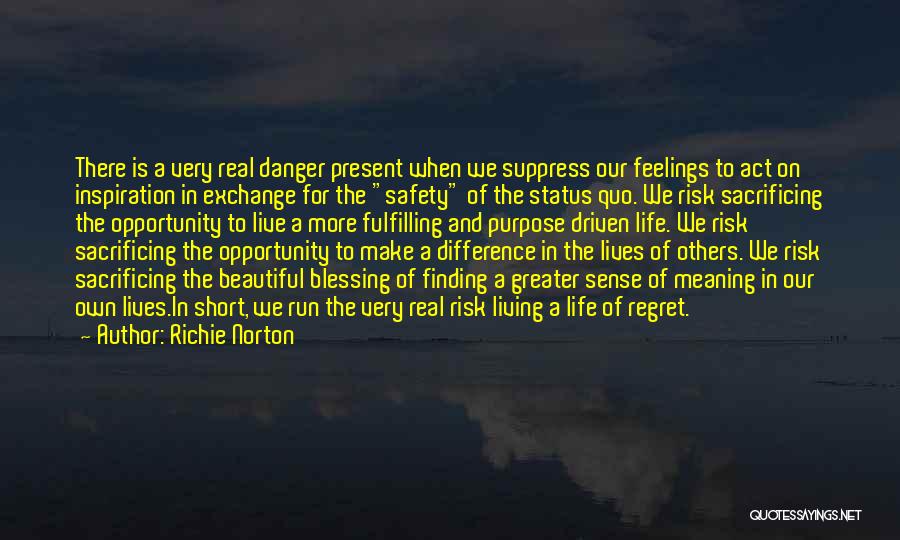 Finding One's Purpose Quotes By Richie Norton