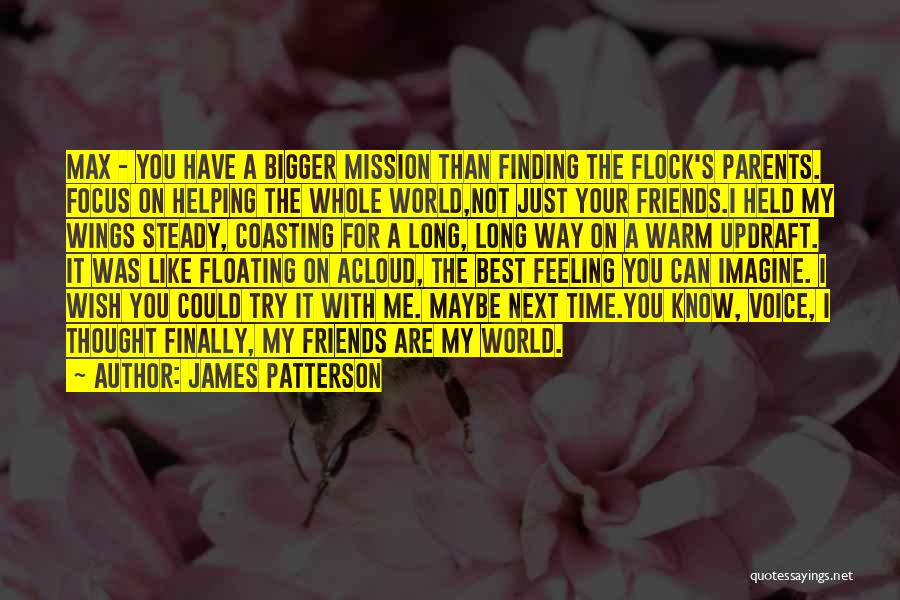 Finding Out Who Your Friends Are Quotes By James Patterson