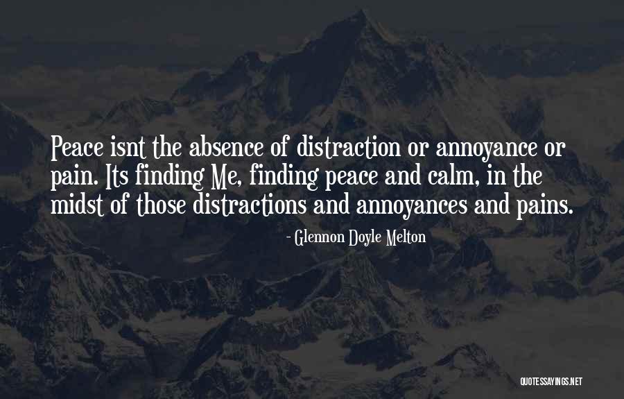 Finding Peace In Yourself Quotes By Glennon Doyle Melton