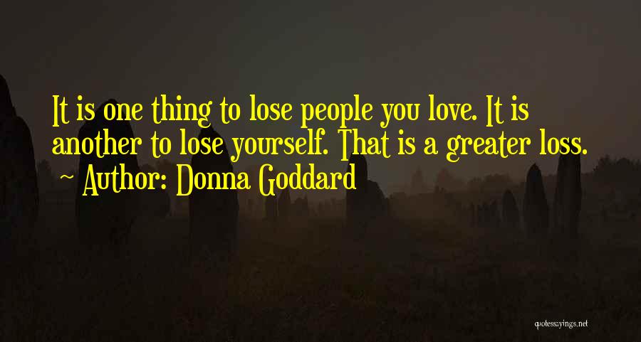 Finding Peace Quotes By Donna Goddard