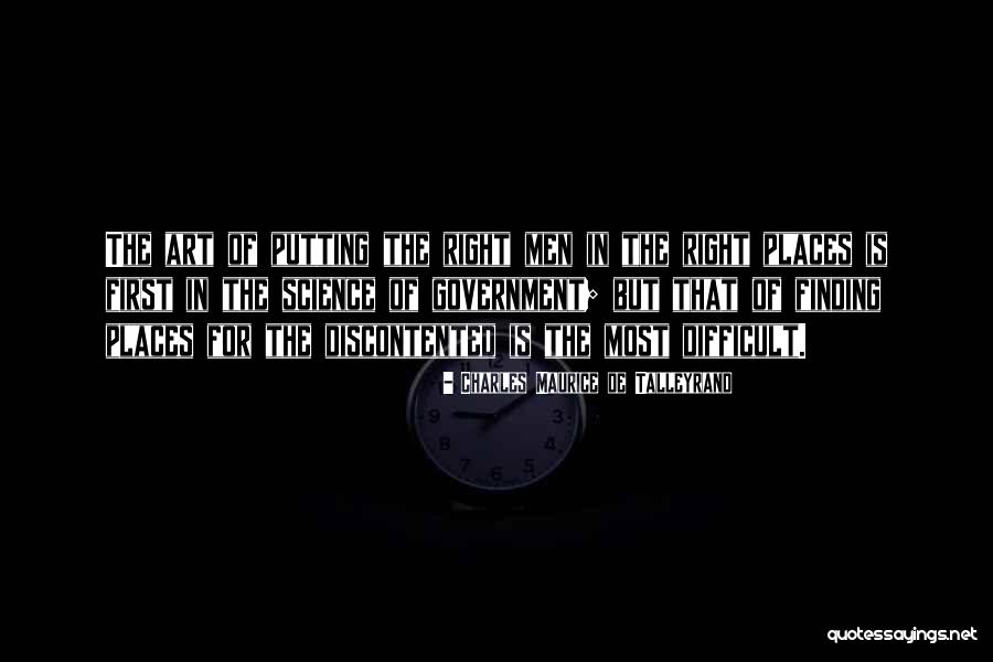 Finding Places Quotes By Charles Maurice De Talleyrand Finding Places Quotes By Charles Maurice De Talleyrand