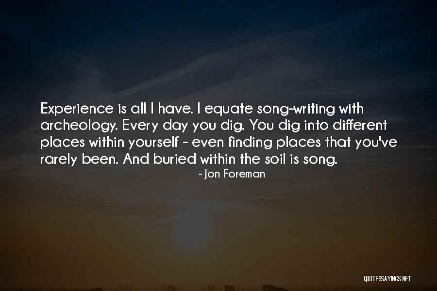 Finding Places Quotes By Jon Foreman Finding Places Quotes By Jon Foreman