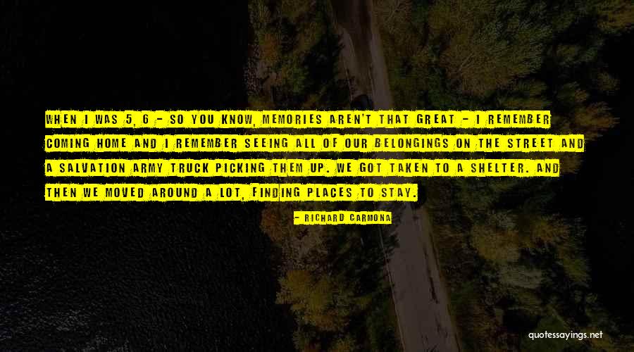 Finding Places Quotes By Richard Carmona Finding Places Quotes By Richard Carmona