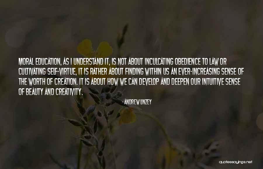 Finding Self Worth Quotes By Andrew Linzey Finding Self Worth Quotes By Andrew Linzey